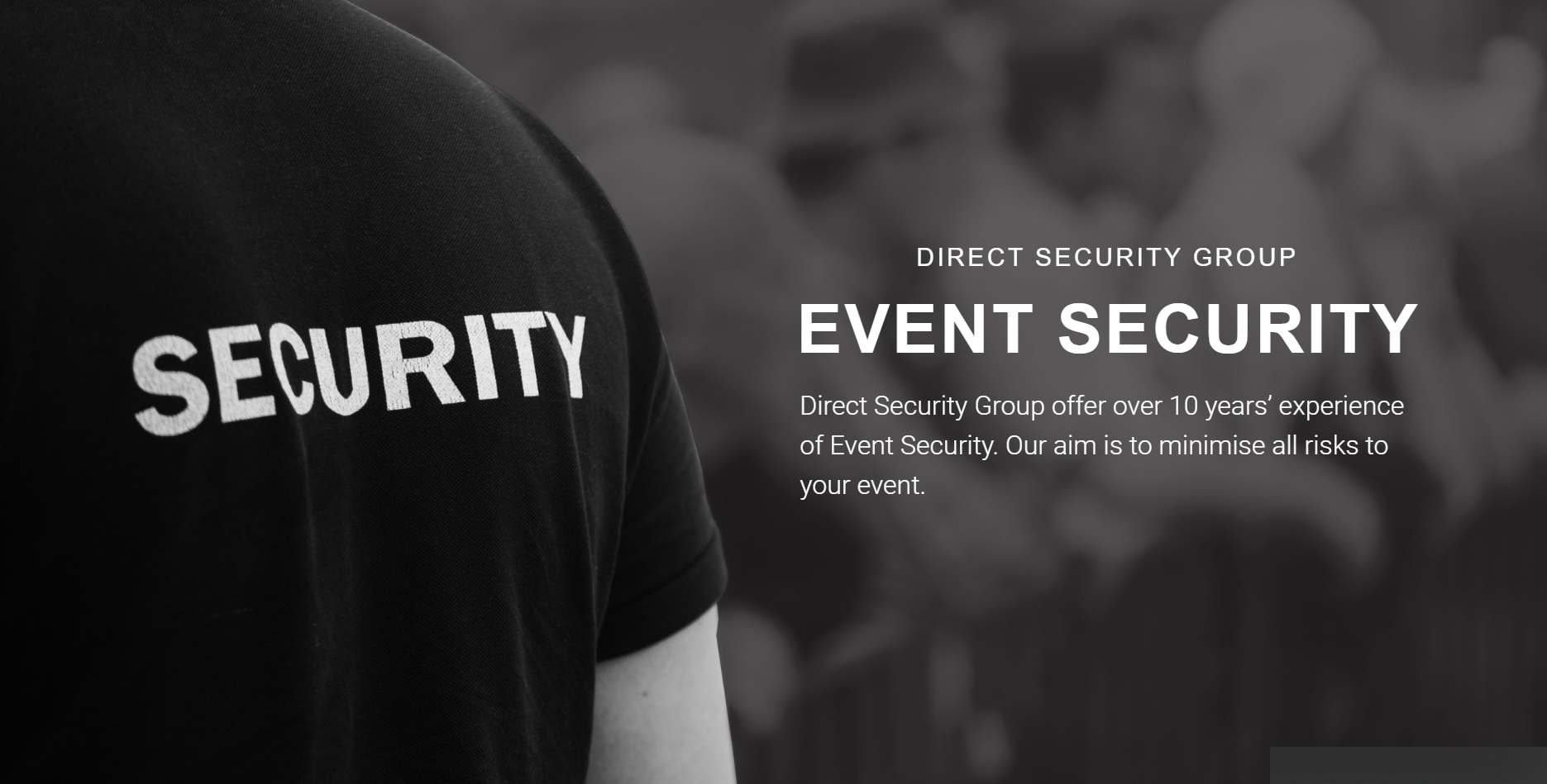 Event Security Slider